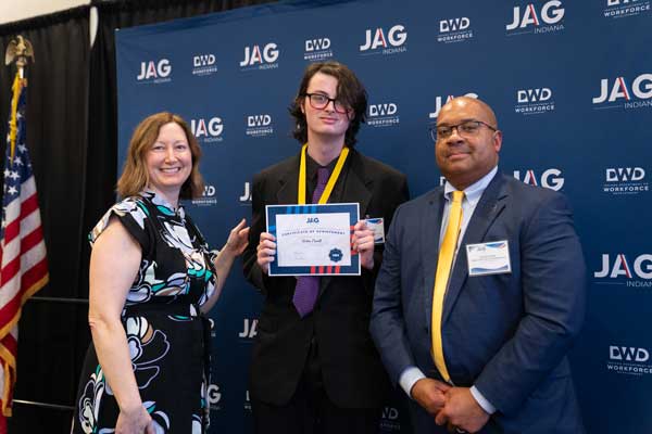 Download the image for Halen Norrell North Judson San Pierre HS for the Outstanding Senior Honorable Mention