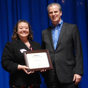 WorkOne Achievement Award-MS Companies Lauren Marks