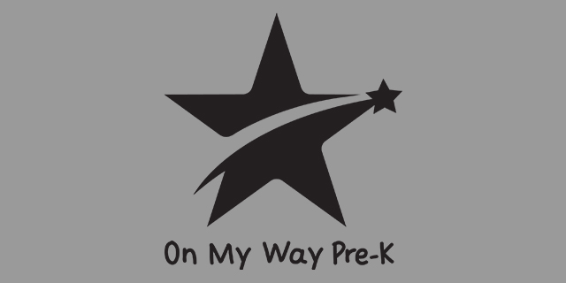 On My Way Pre-K logo in black