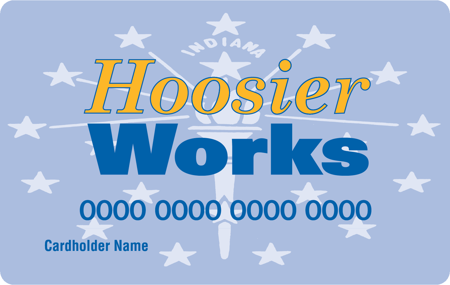 Picture of Hoosier Works card