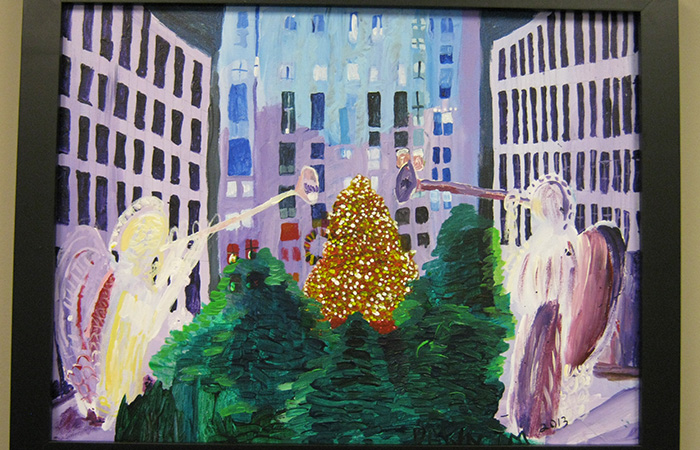 Dawn's Rockefeller Center at Christmas