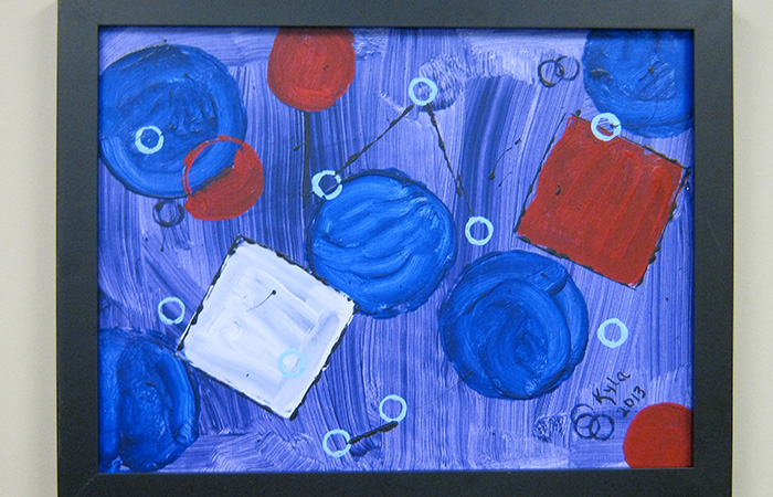 Kyla's Purple Abstract