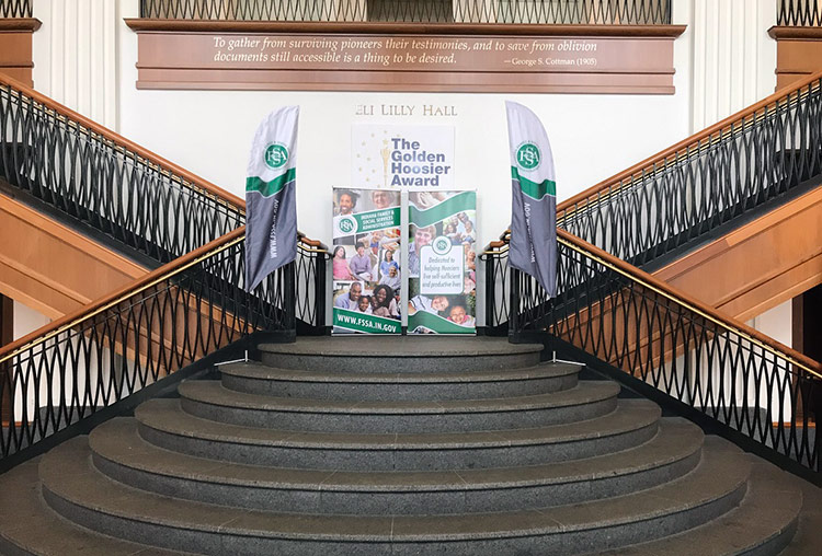 Picture of Golden Hoosier background