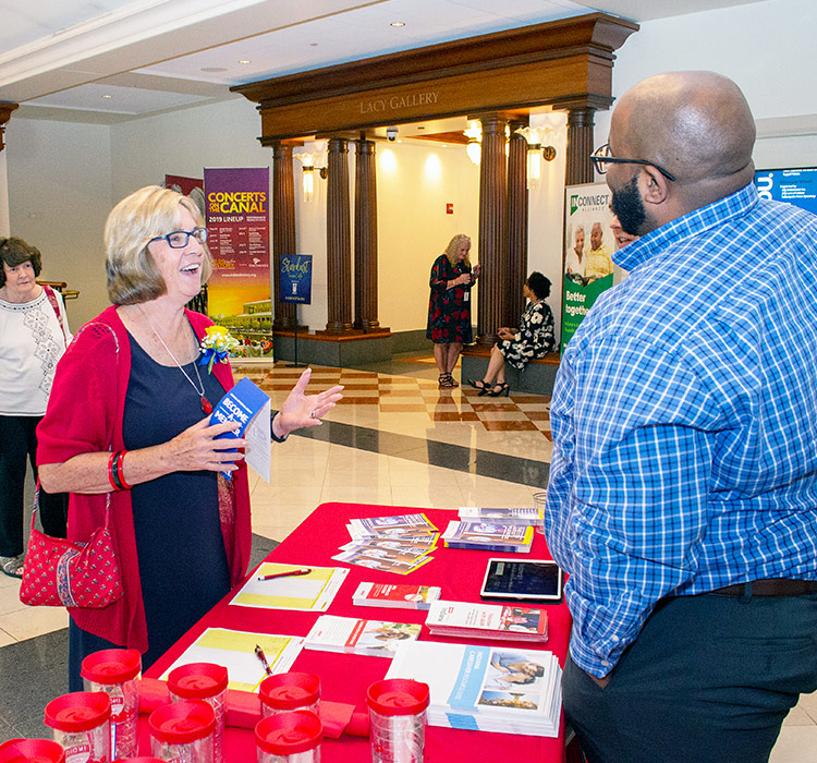 Picture of AARP booth