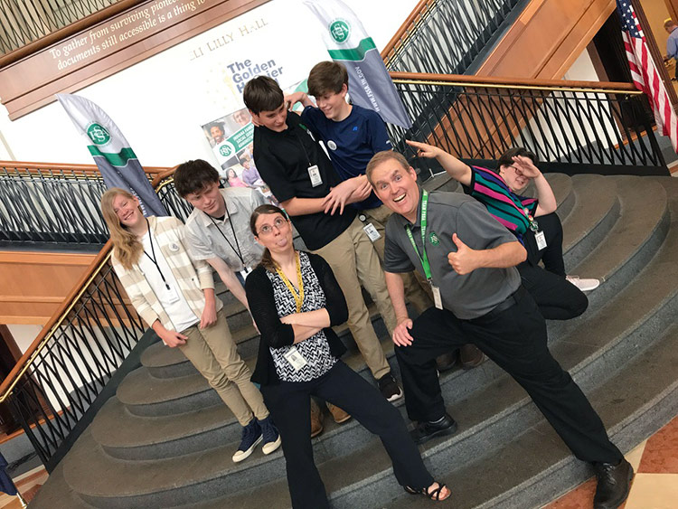 Picture of some volunteers