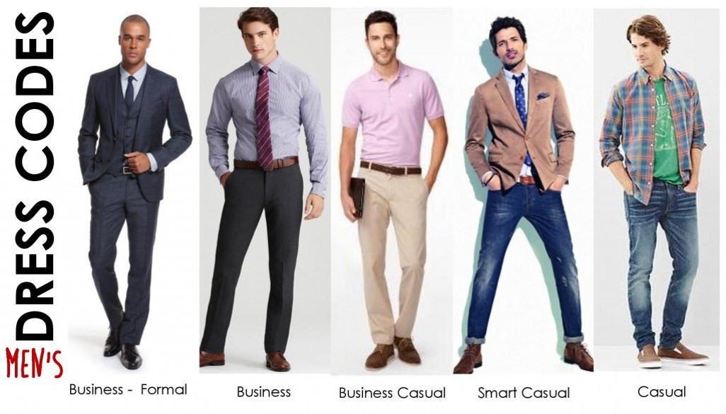 Men's dress codes