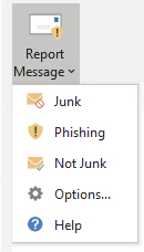 Report message icon in outlook