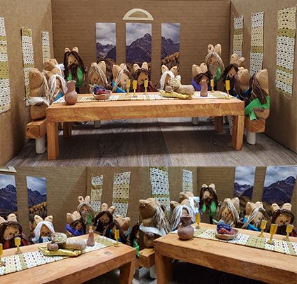 Peeps The Last Supper Diorama