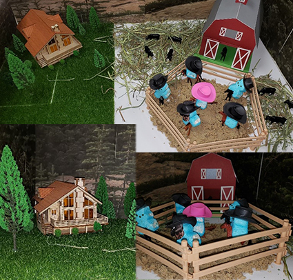 Peeps, peeps on the range