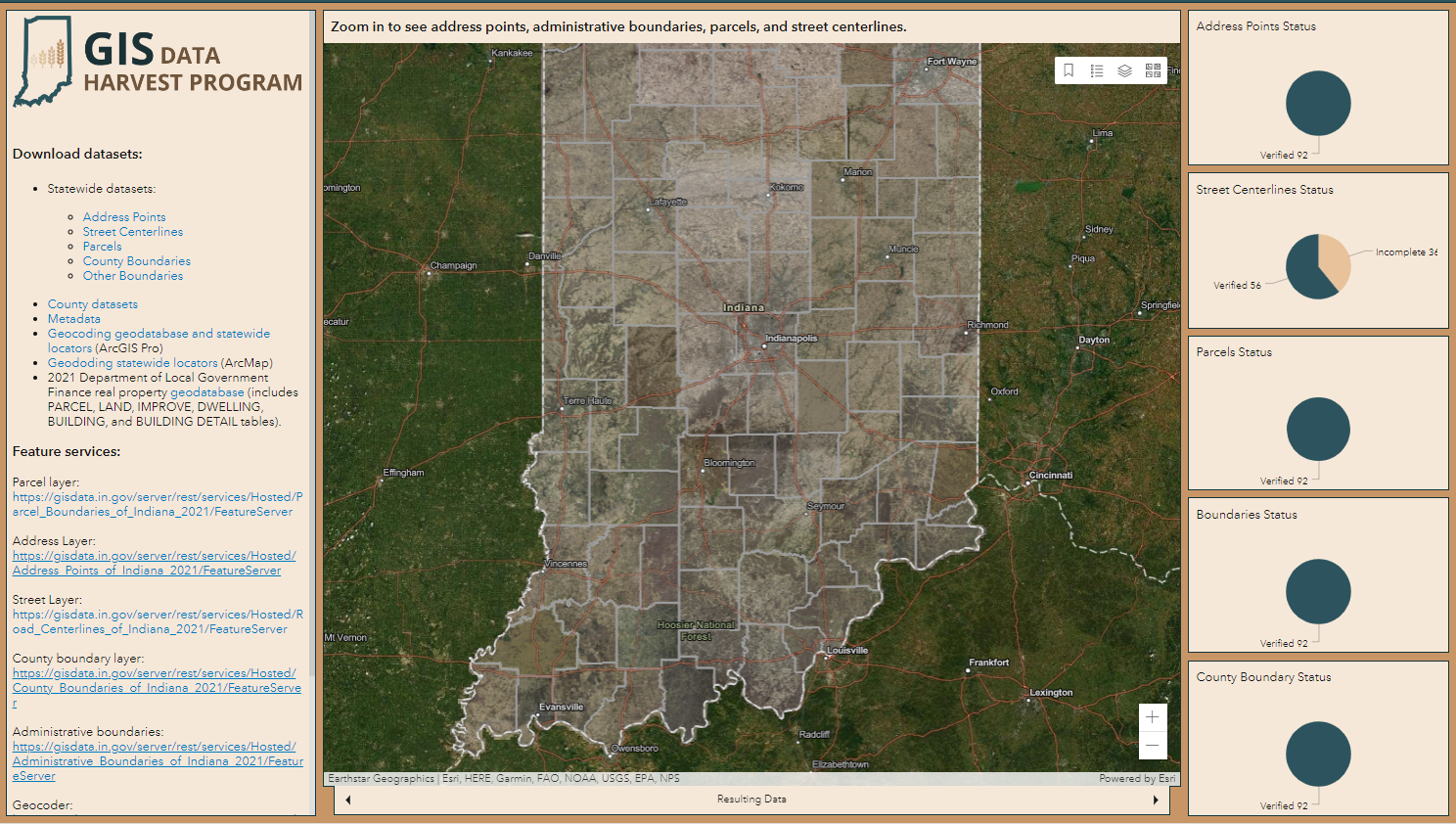 Indianapolis Zip Code Map - GIS Geography