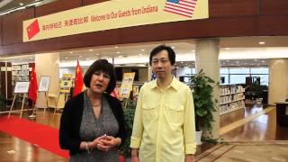 First Lady Visits Hangzhou Public Library, Continues Library Cultural Exchange