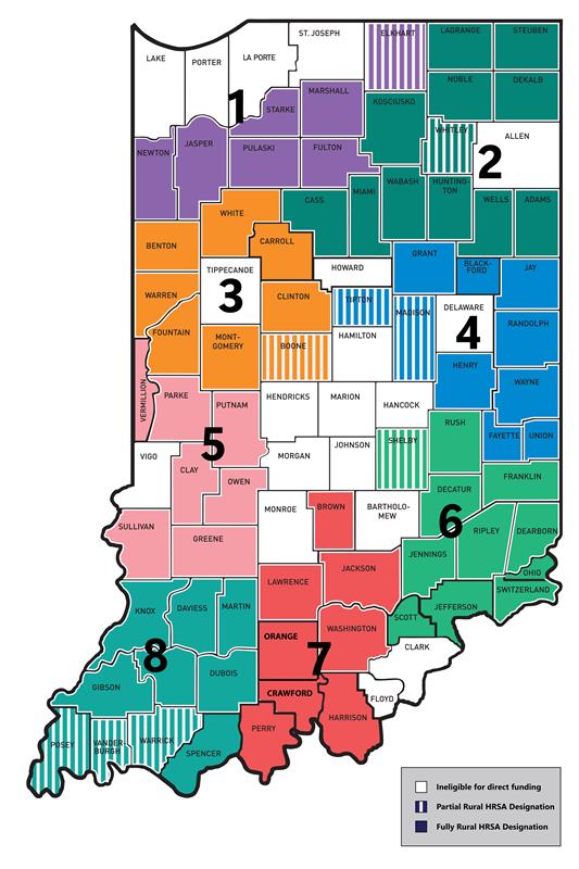 Grow Rural HRSA Map