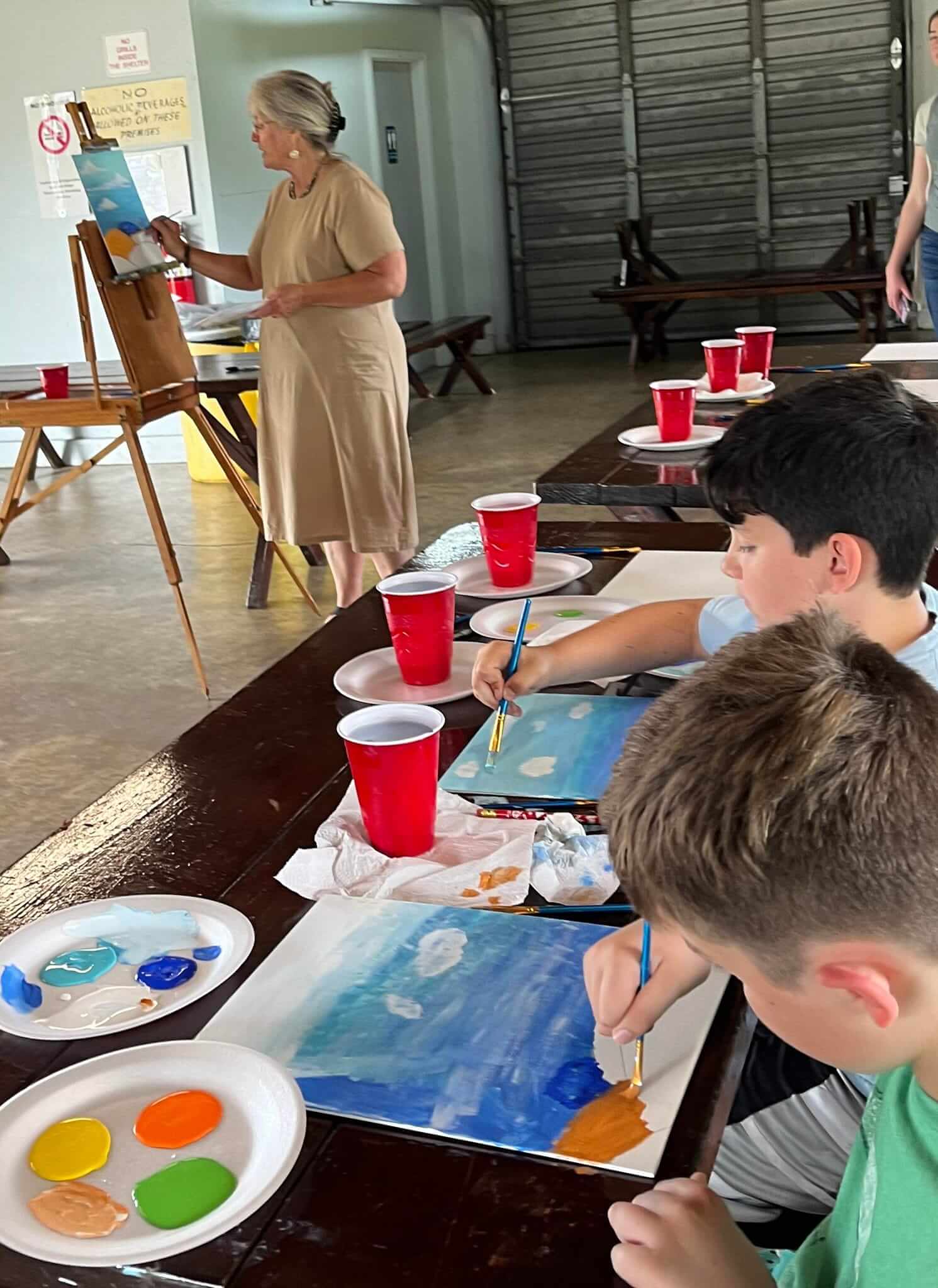 Painting with Kids
