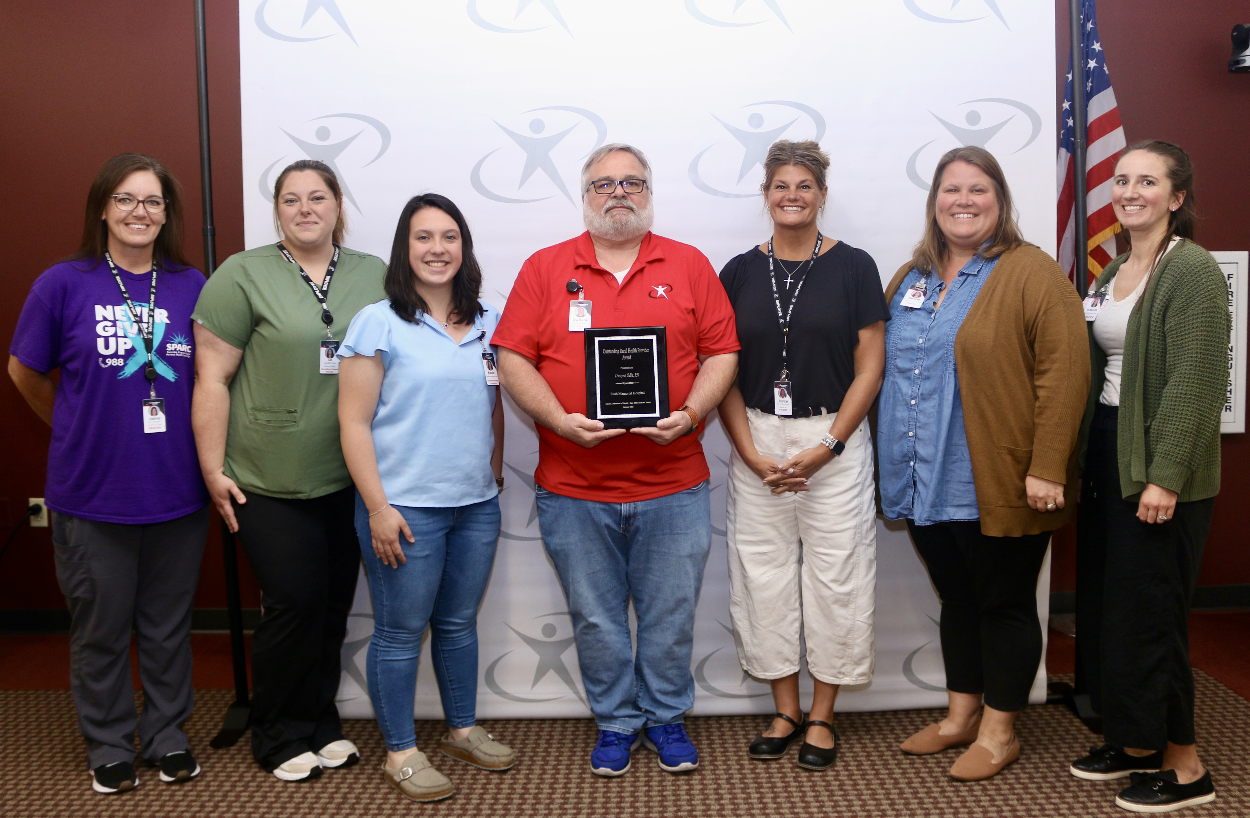 Dwayne Odle, RN from Rush Memorial Hospital 