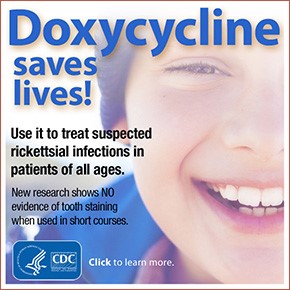 Research on doxycycline and tooth staining. Graphic: Centers for Disease Control and Prevention.