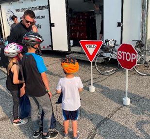 bike safety event for kids