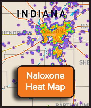 Naloxone Heat Map