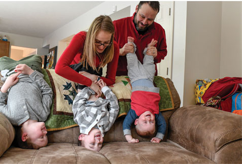 Family Playing with kids