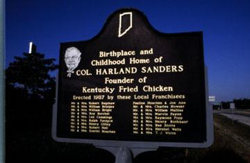 Birthplace and Childhood Home of Col. Harland Sand
