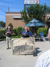 Several other area natives spoke at the dedication.