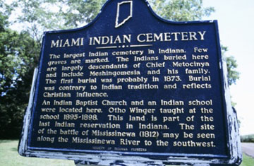 Miami Indian Cemetery
