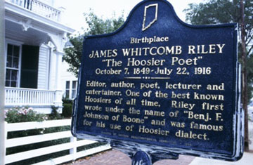 Birthplace James Whitcomb Riley 
