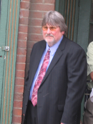 The Colgate Company moved the giant clock fom New Jersey to Clarksville and placed it on top of the factory building in 1924.
