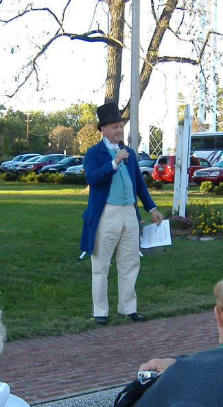 Richard Day, historian, Vincennes State Historic Sites.
