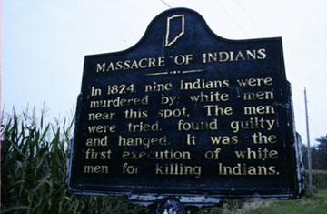 Massacre of Indians  