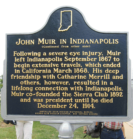 Side two of the marker.