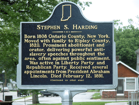 Stephen S. Harding marker dedication, May 15, 2004.