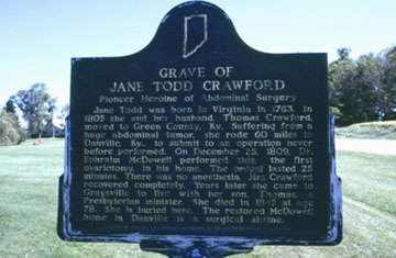 Grave of Jane Todd Crawford