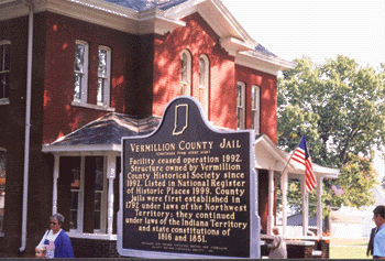 October 4, 2001 Vermillion County Jail marker dedication ceremony