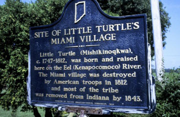 Site of Little Turtle's Miami Village