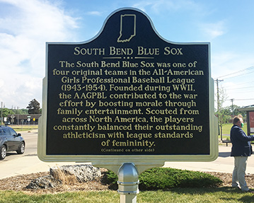 South Bend Blue Sox Side One
