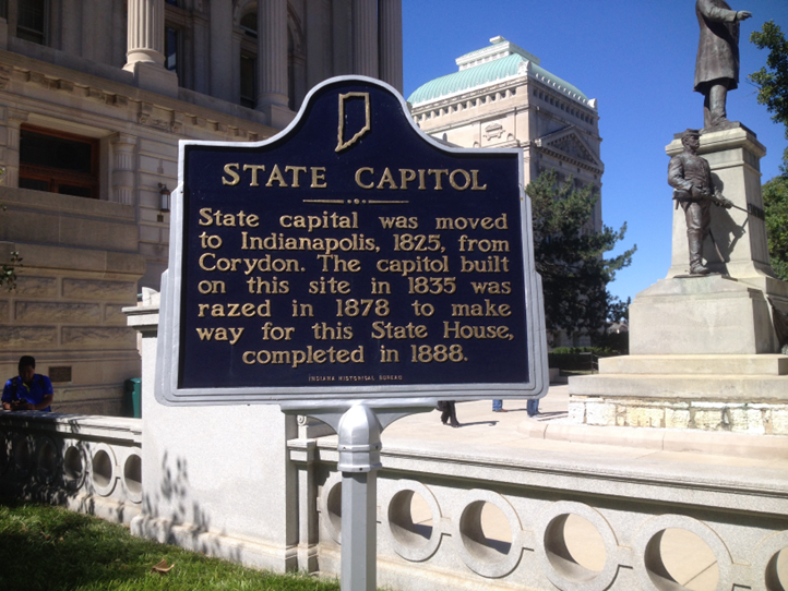 State Capitol Marker
