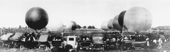 Balloon Race - Indianapolis Motor Speedway, 1909