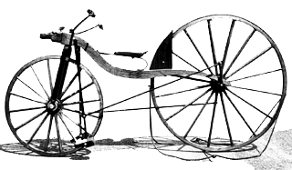 Reproduction of an 1839 "MacMillan" Bicycle