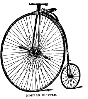 Modern Bicycle c. 1876