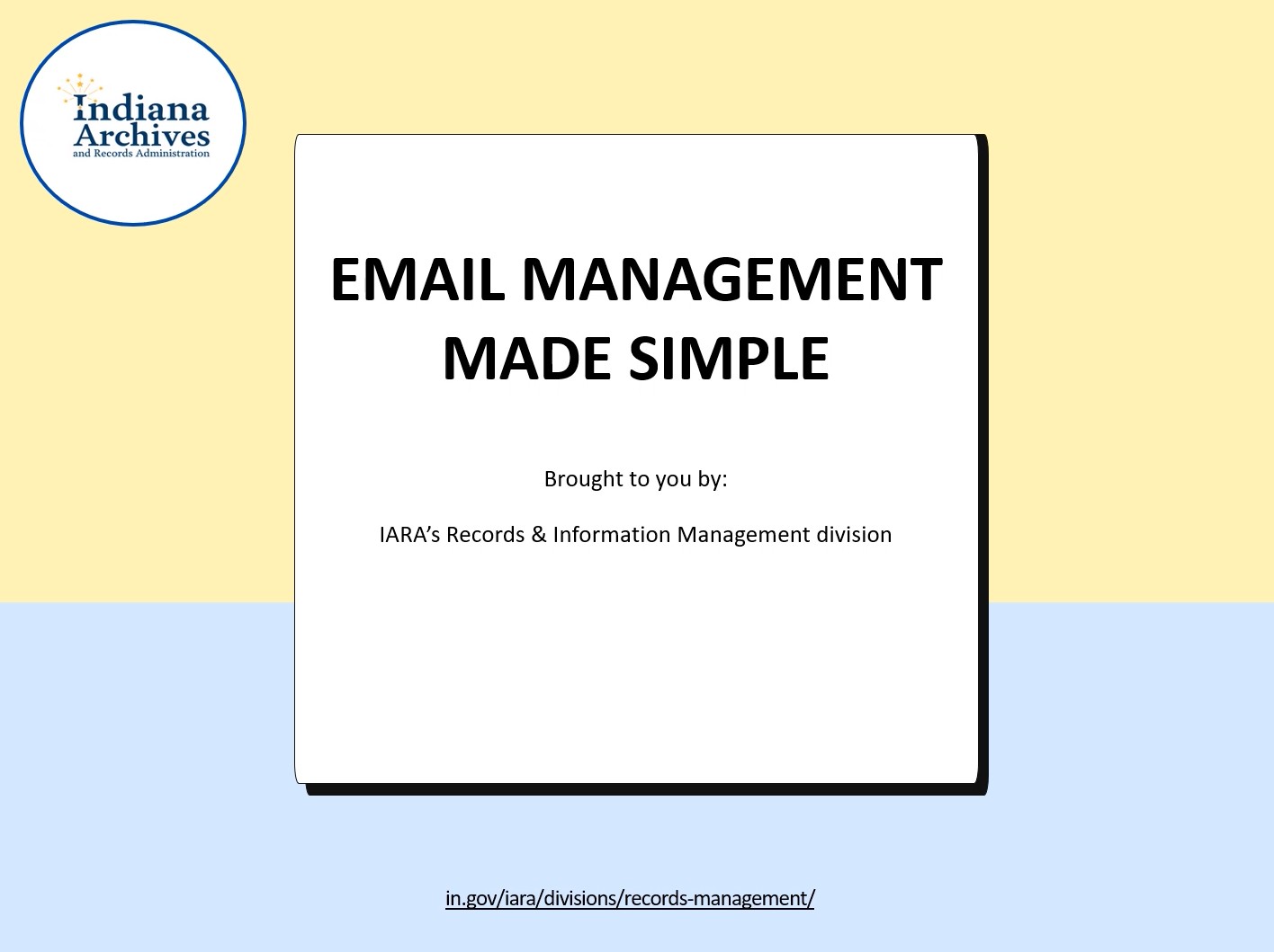 Email Management Made Simply