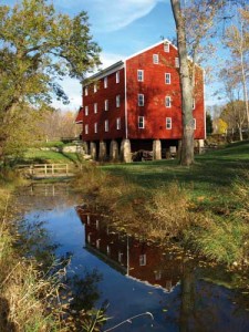 Paul Crook of Kokomo captured Adams Mill and its reflection on a millrace feeding Wildcat Creek.