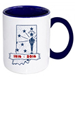 Indiana Bicentennial Coffee Mug