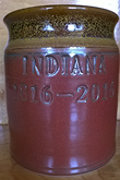 Indiana Bicentennial Crocks - Bob Brehmer Pottery