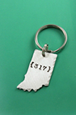 Indiana Area Code Keyring