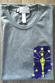 Indiana State Flag Pocket Tee Hoosier Proud