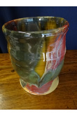 french ridge pottery vase