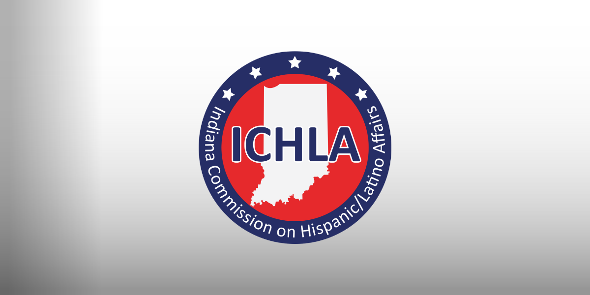 ICHLA logo in front of white background