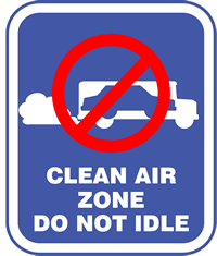 Clean Air Zone: Do Not Idle