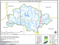 Lower East Fork White River Watershed