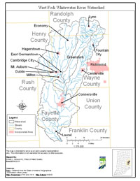 West Fork Whitewater River Watershed